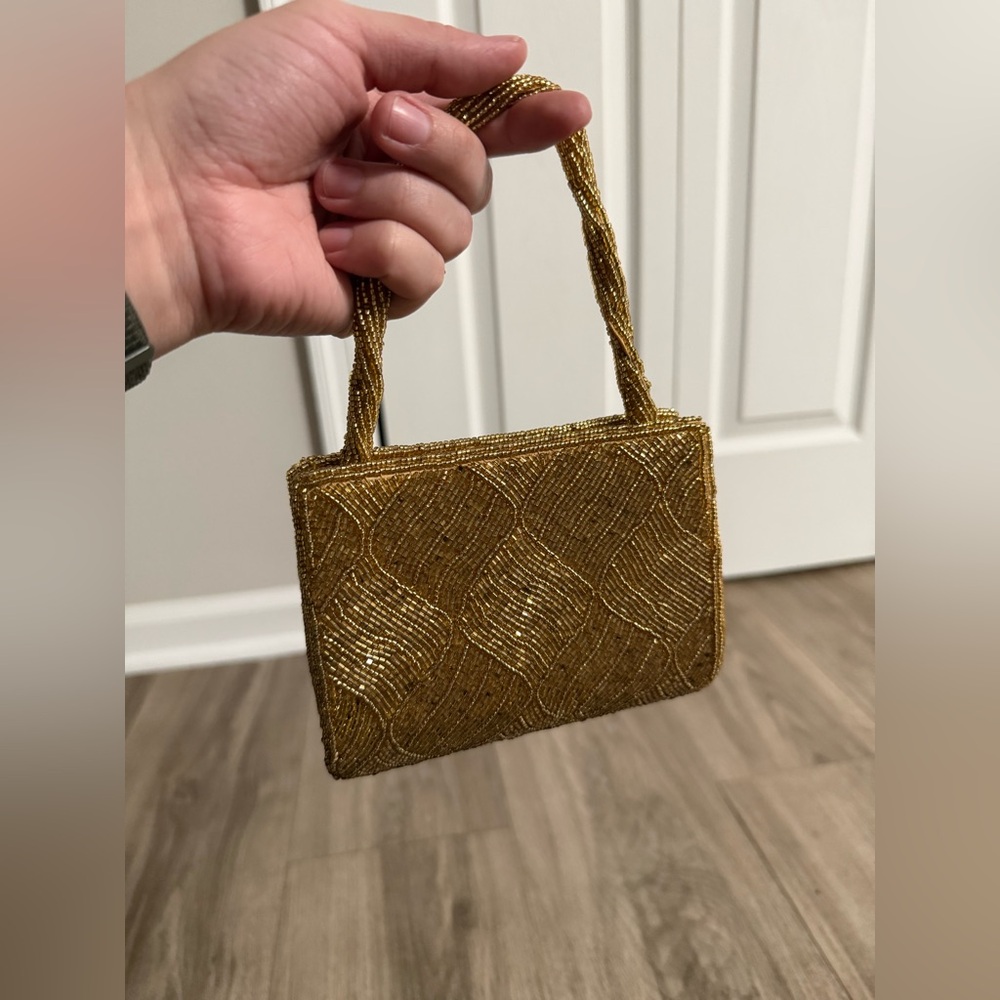 Vintage Cache beaded evening bag
